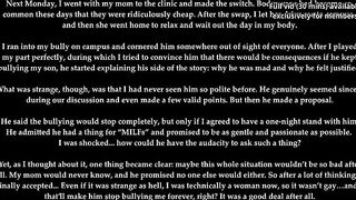Bodyswap Story - Bully wanted a milf to satisfy him