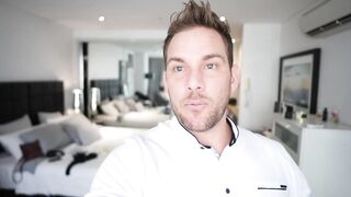 two Couples Fuck together on Holidays - first Lesbian Scene Vlog