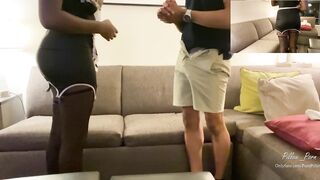 Big Booty Maid Bust it Open for Hotel Guest