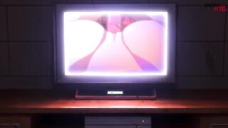 Manga Nobara Kugisaki and Yuji Itadori from Jujutsu Kaisen fuck and watch porn.