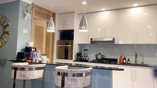 Big Titties MILF Wife Caught Cheating with Hot Latin hottie Babysitter