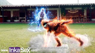 PARODY NARUTO : TSUNADE vs the Raikage Booty Busting Jutsu - Anai Loves.