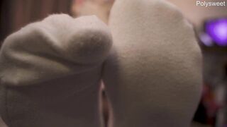 I crave you to kiss me, but after I squirt and... down there!