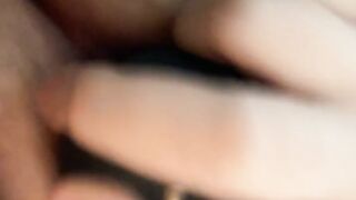 Excited gal squirts to a rose toy