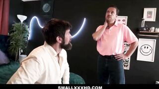 SmallXXXHD - Cute Small Teen Step Daughter In Bunny Costume Sex With Step Dad & Big Dong BFF
