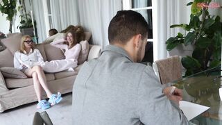 Please, Screw our Asses! two Angels, Barely of legal age, had an Anal orgy with their Mommy's lover!