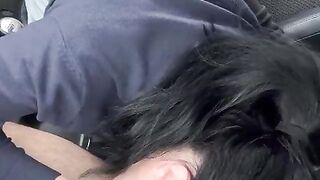 She suck his dick and his balls in the same time