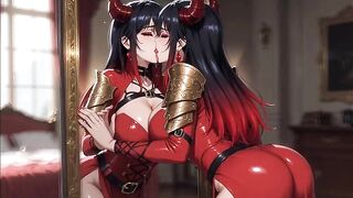 Devil sexy porn pussy Ai Generated