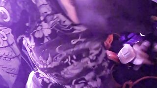 Self bondage hand cuffs feet socks rope vibrating plug tail pet play