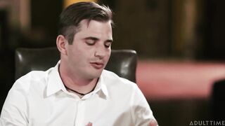 Stepmommy's Hunk - Busty MILF Sofie Marie Tag Team Her Stepson with Hot MILF Stepsister Silvia Saige