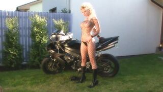 Beautyful joyful cum bucket of teeny expects wide open for big wang pole it