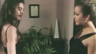 Agreeable lesbian playgirl gets her snatch licked and toyed