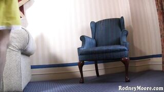 Giant bazookas valuable-looking face hairy pussy solo eve