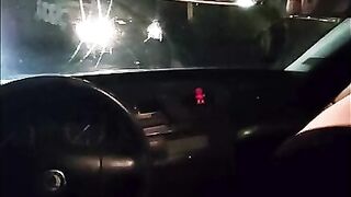 My real blowjob-sex to friend in car on parking slot I gave my friend a blowjob in the car in the parking lot during his break from work.