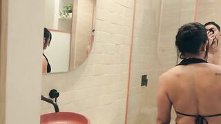 Stepmother discovers stepson smelling her panties