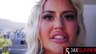 Curvy Chick Danii Banks Receives A Wild Interracial Experience