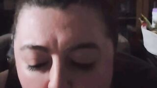 BBW loves to suck dick