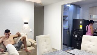 I let my stepbrother bang me hard 'coz I didn't want to do the housework.