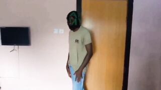 Overweight mommy was sleeping when a lustful, black man showed up to screw her brains out