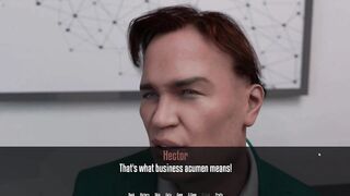 Petite Shemale Sucking Boss Dong For Her Job