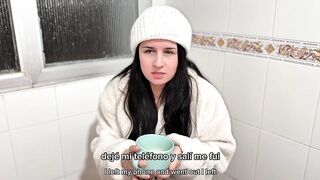 I invited a beauty I didn't know from the subway to my house and we ended up having sex