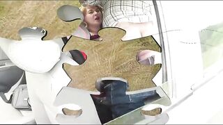Public sex. Sex in public. Lover screwing snatch blonde MILF in backseat of car. Porn Outdoor Outside Outdoors. Fetish In stockings High Heels. Wife Floozy Bitch. Taxi driver screws woman in cunt in auto
