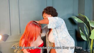 Celeste Alba borrows some earrings from her mother-in-law and ends up fucking- Alicia MILF and Celeste Alba.