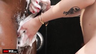 Octavia Red Lets BBC Dump His Load In Her Pussy