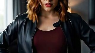 Flirty redhead first rencounter - AI generated