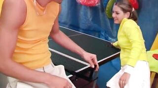 Glamorous Euro Babe Alice Fucked on Ping Pong Table