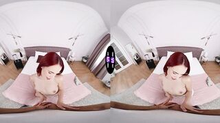 Horny Brunette Demands Fresh Cum From Shocked Guy - TmwVRnet