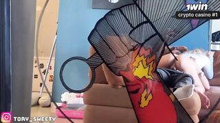 Rawest Stepsister Fuck Ever: She Jumped on Stepbrother’s Shlong – Huge Creampie Inside Taut Vagina!