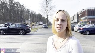 Za pieniądze kupiłem sex z 18-letnią nieznajomą dziewczyną z dużym tyłkiem - POLSKIE PORNO