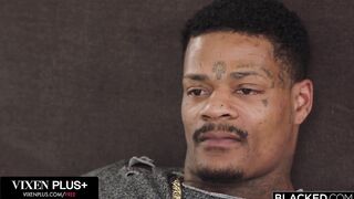 BLACKED Stunning Nurse Davina Can't Resist BBC On A House Call