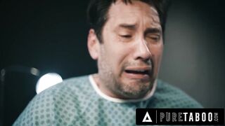 PURE TABOO 3-Titted Demon Ashley Lane Breastfeeds Nurse Anna Claire Clouds! CREEPY HORROR PORN 3-WAY