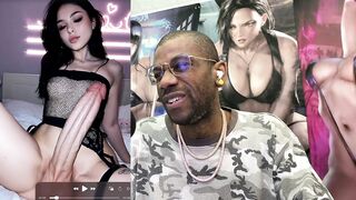 Beautiful Transgender Girl Hands Free Cumming, Tan Breast Transgender MILF Showing Her Massive Toys, Anal Banging Trans Booty, Massive White Transgender Ramrod, AI Generated