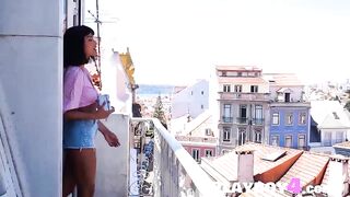 Hot chick revealed her stunning body and sexy model stripped nice ass