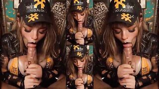 Teaser with blowjob, futanaria enjoyment, cumshots on face, legs, body, feet and high-heels. Fun stuff with lots of ribald creampie