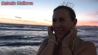 Fucking a Curvy Big Breasts German Tourist Picked up in the Beach