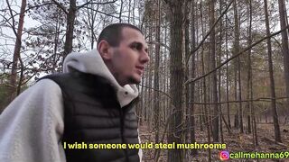 I was looking for mushrooms in the forest, but the owner of the forest just banged me│Call me Hanna