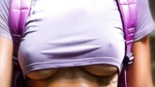 Dora the Explorer, sexy in the forest, lost, alone, small melons.