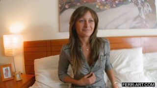 Single mom first date ends with hard anal screwing