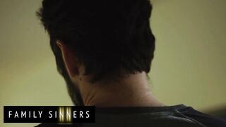 FAMILY SINNERS - Seductive Golden-haired Stepsister Surrenders To Her Stepbrother’s Deep Oral-sex Fun