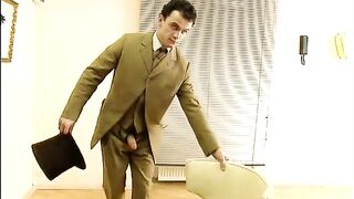 I Desire It so Bad, Destroy Me! Brunette with Unshaved Hair Gets Rough Anal Pounding