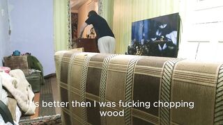 Behind the Scenes Footage of a Stripped-butt Sex Daybed Transfer