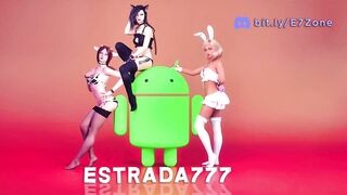 Pursue the leader #2 the girls are touching each other