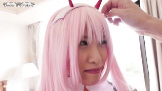 Cosplay Rush Mode When the Thick Beauty in Torn Black Tights Pulls Me Deeper with Every Heated Move.