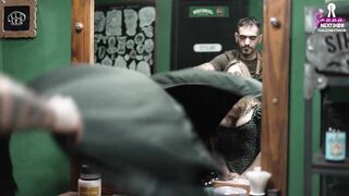 I fuck the barber 'cuz I don't have money to pay for the cut