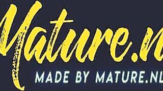 Hot Golden-haired Babe Arteya Enjoys Rina's Hirsute Older Cunt & Booty