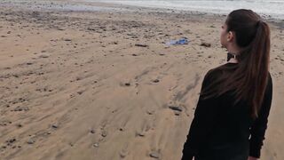 Ass to mouth domination on a surrealist beach